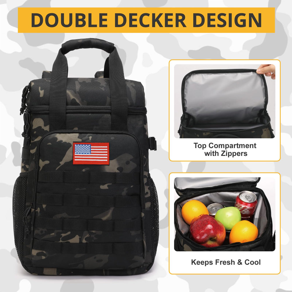ATRIPACK insulated backpack keeps meals fresh during work or travel