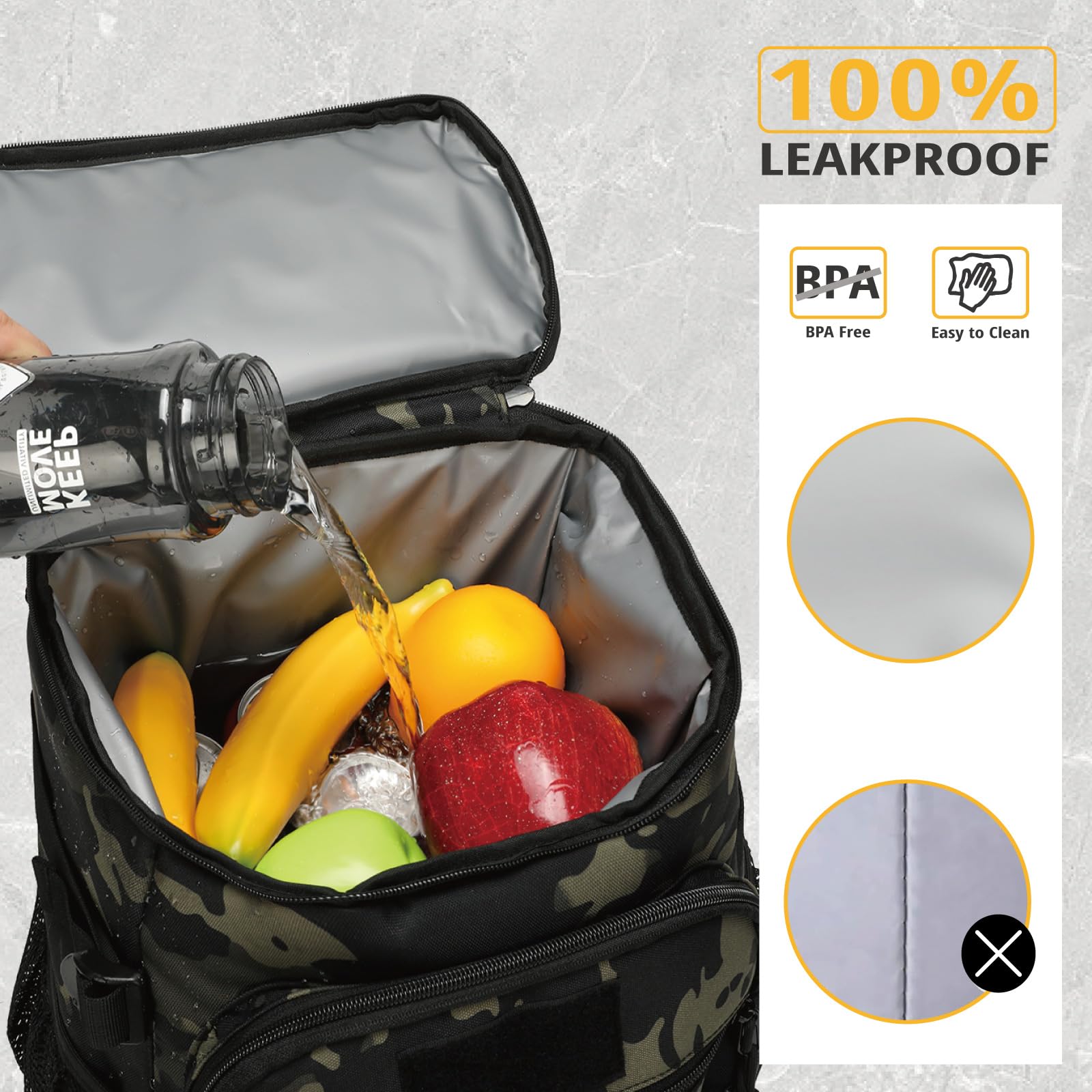 ATRIPACK insulated backpack ideal for work, picnics, camping and day trips.