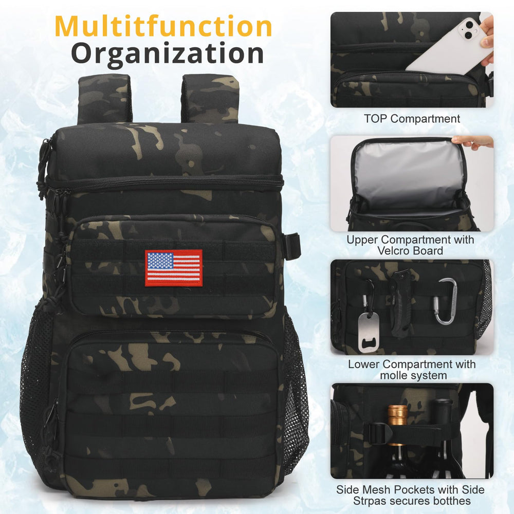 ATRIPACK padded ergonomic straps provide comfortable transport on outdoor trips.