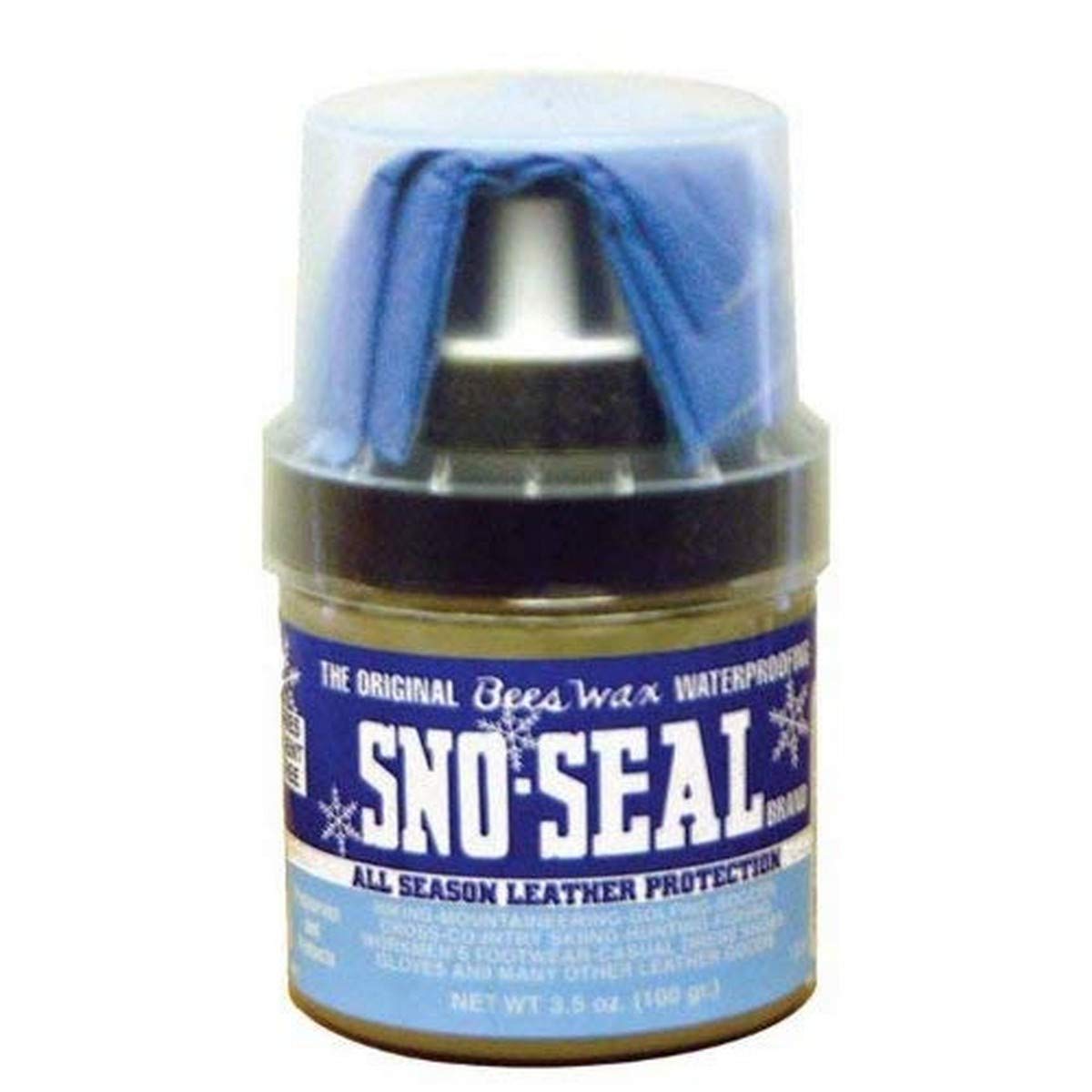 Atsko Sno-Seal waterproofing for leather with applicator, 3.5 oz