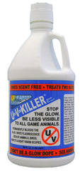 Atsko Sno-Seal UV Killer bottle treating camouflage to reduce ultraviolet glow