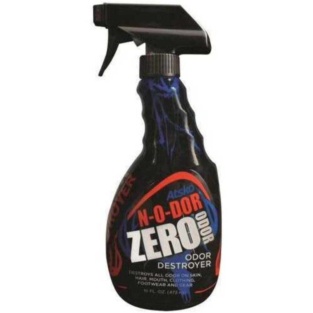 Atsko Zero N-O-Dor Oxidizer bottle eliminates odors on fabrics and surfaces