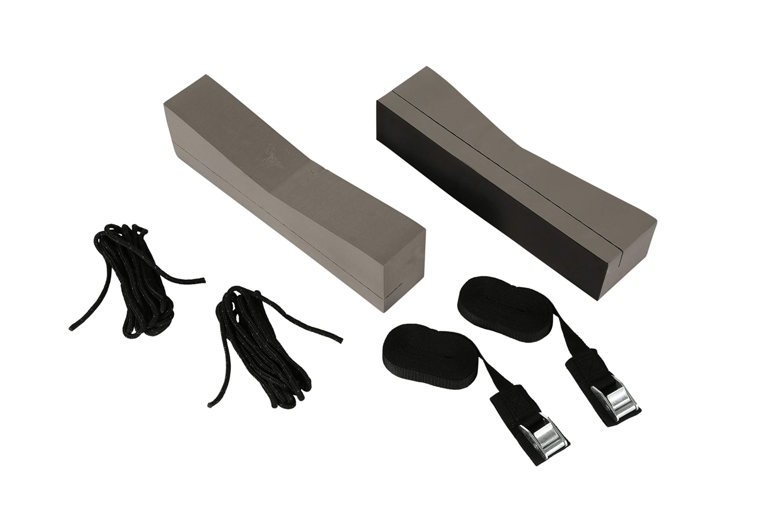 Attwood 11438-7 kayak carrier on roof enables quick, secure transport