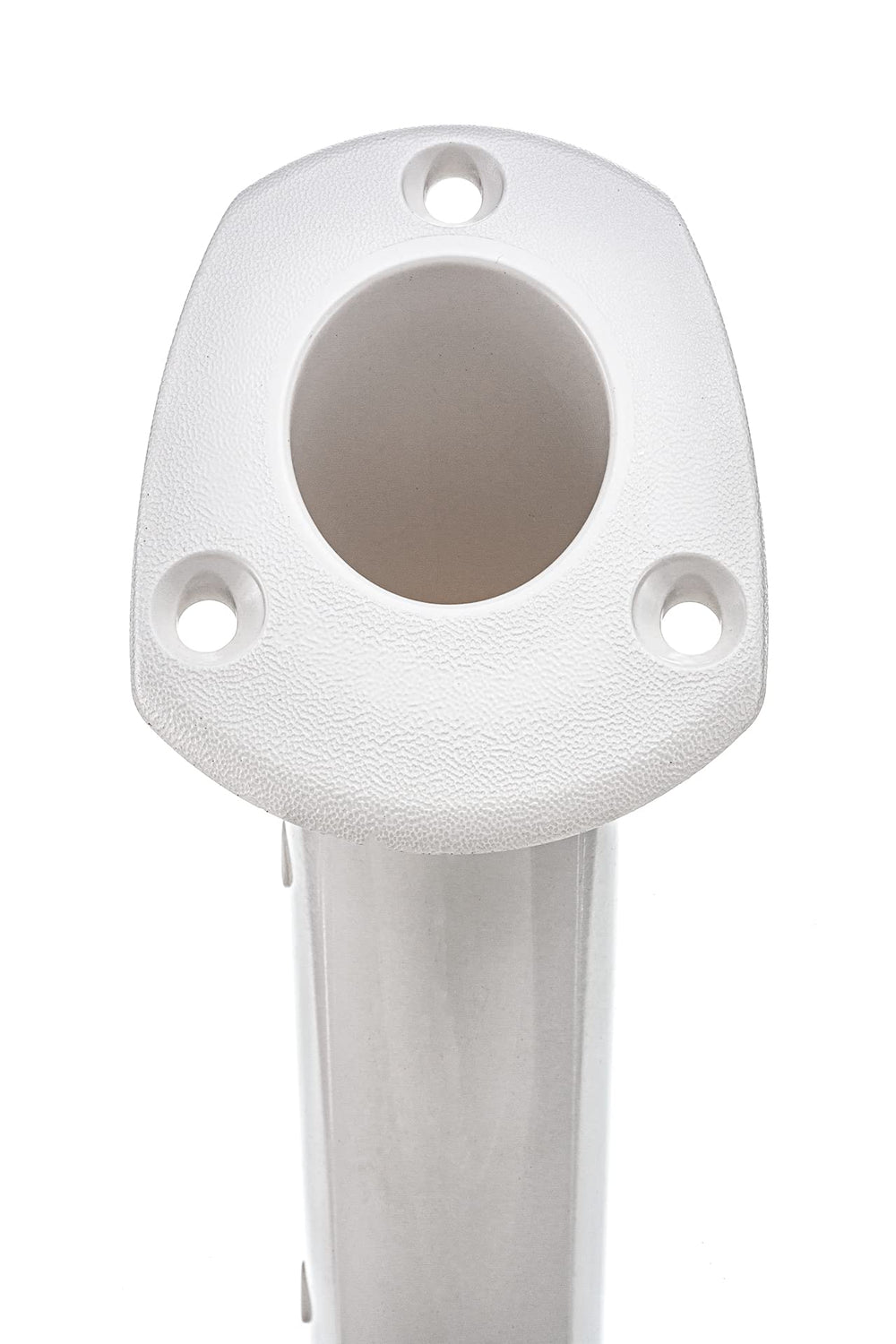 Close-up of the 2.5-inch installation hole and base mounting for Attwood 12703D1