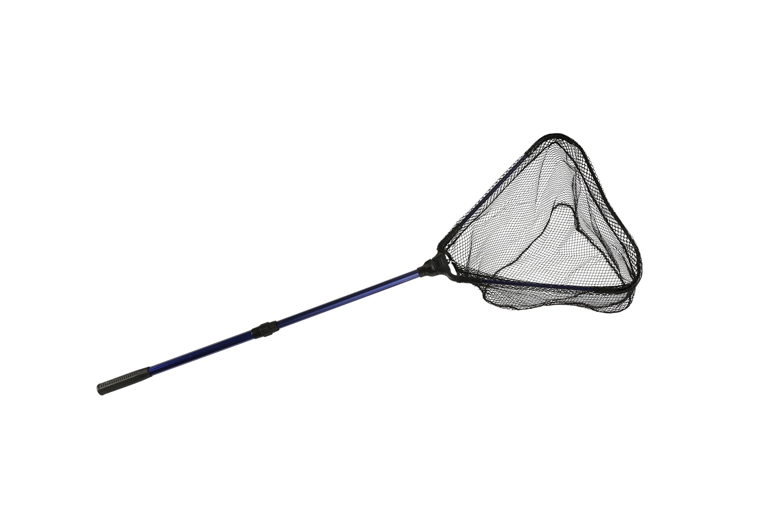 Attwood 12772-2 folding net open shows quick-access design ideal for trout fishing