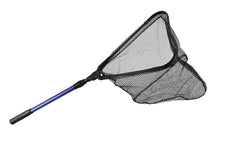 Attwood 12773-2 medium fold-n-stow fishing net deployed for quick access on deck.