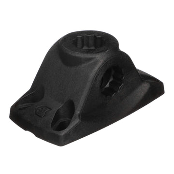 Attwood 5011-7 black finish rod holder blends with deck hardware