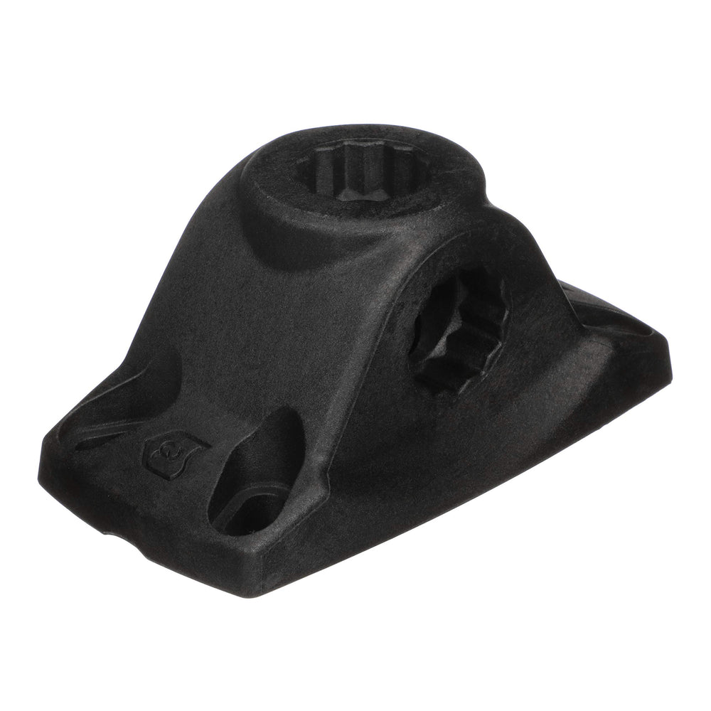 Attwood 5011-7 black finish rod holder blends with deck hardware