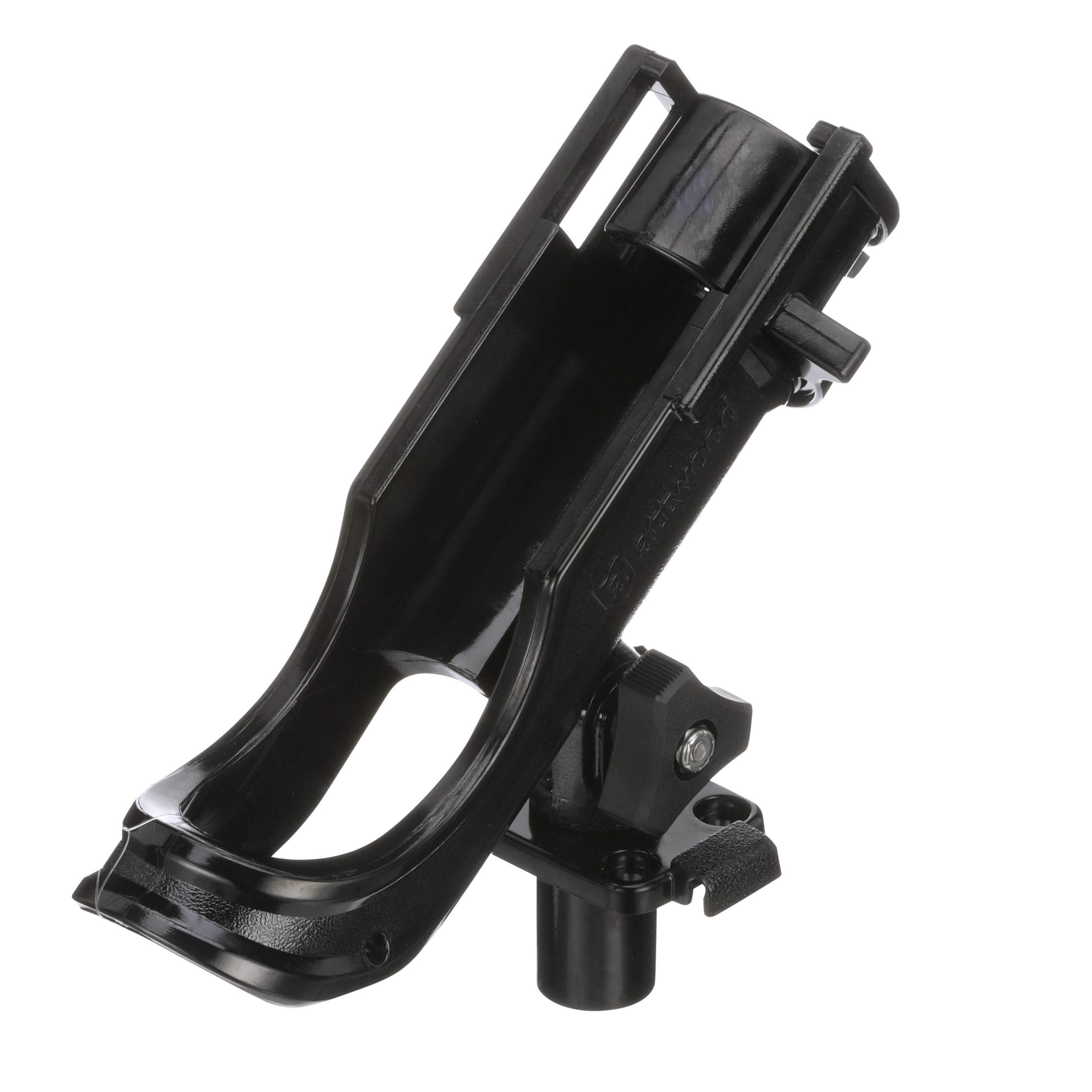 Attwood 5014-4 flush mount on gunwale provides a watertight seal.