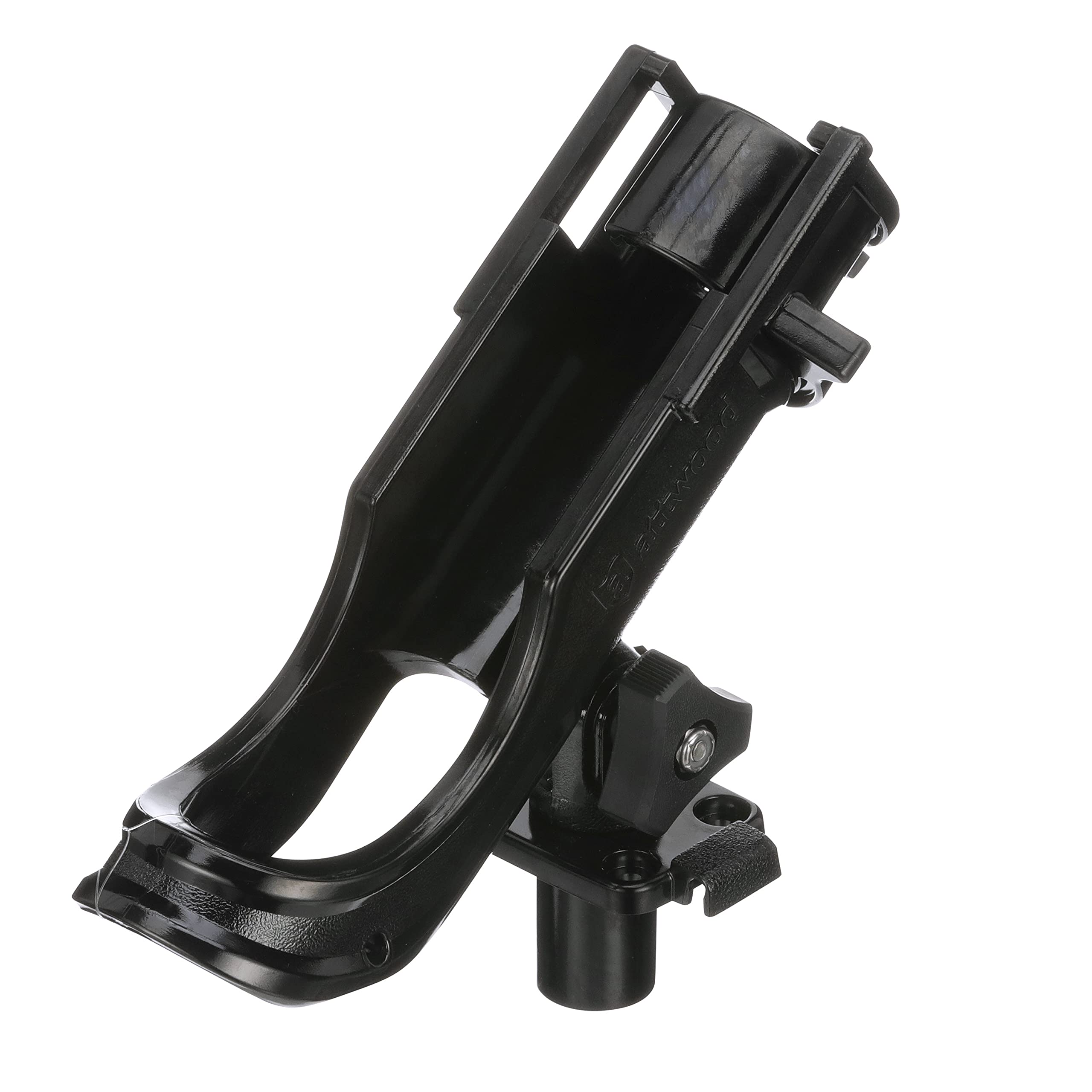 Attwood 5014-4 heavy-duty rod holder in front view secures your rod for easy access.