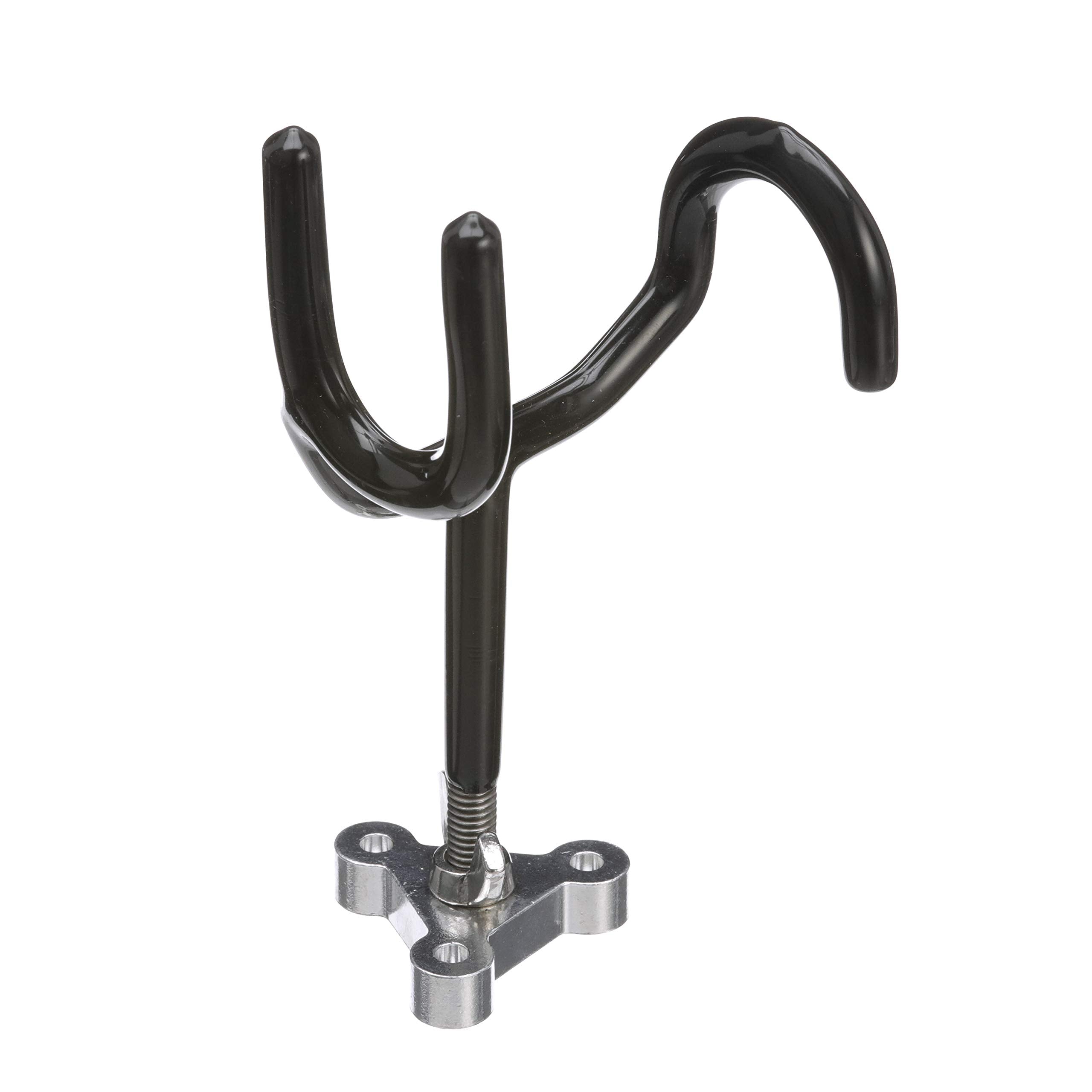 Detail of stainless steel stem on Attwood 5060-3 Sure Grip rod holder