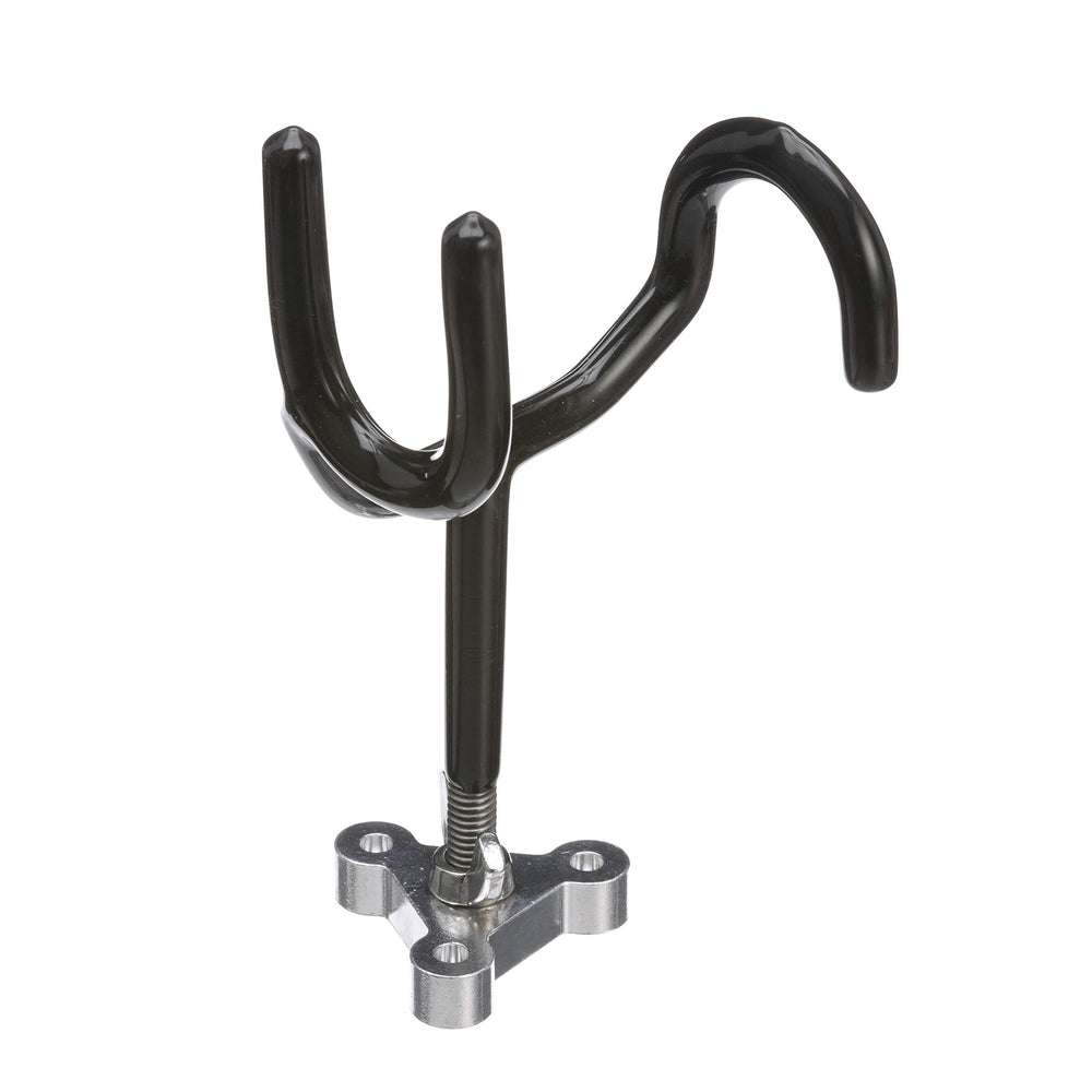 Detail of stainless steel stem on Attwood 5060-3 Sure Grip rod holder