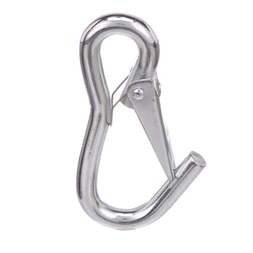 Attwood 7653L3 spring-closure design enables fast one-hand operation.