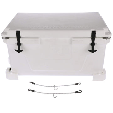 Attwood screws sized for eight-screw fastenings provide solid installation.
