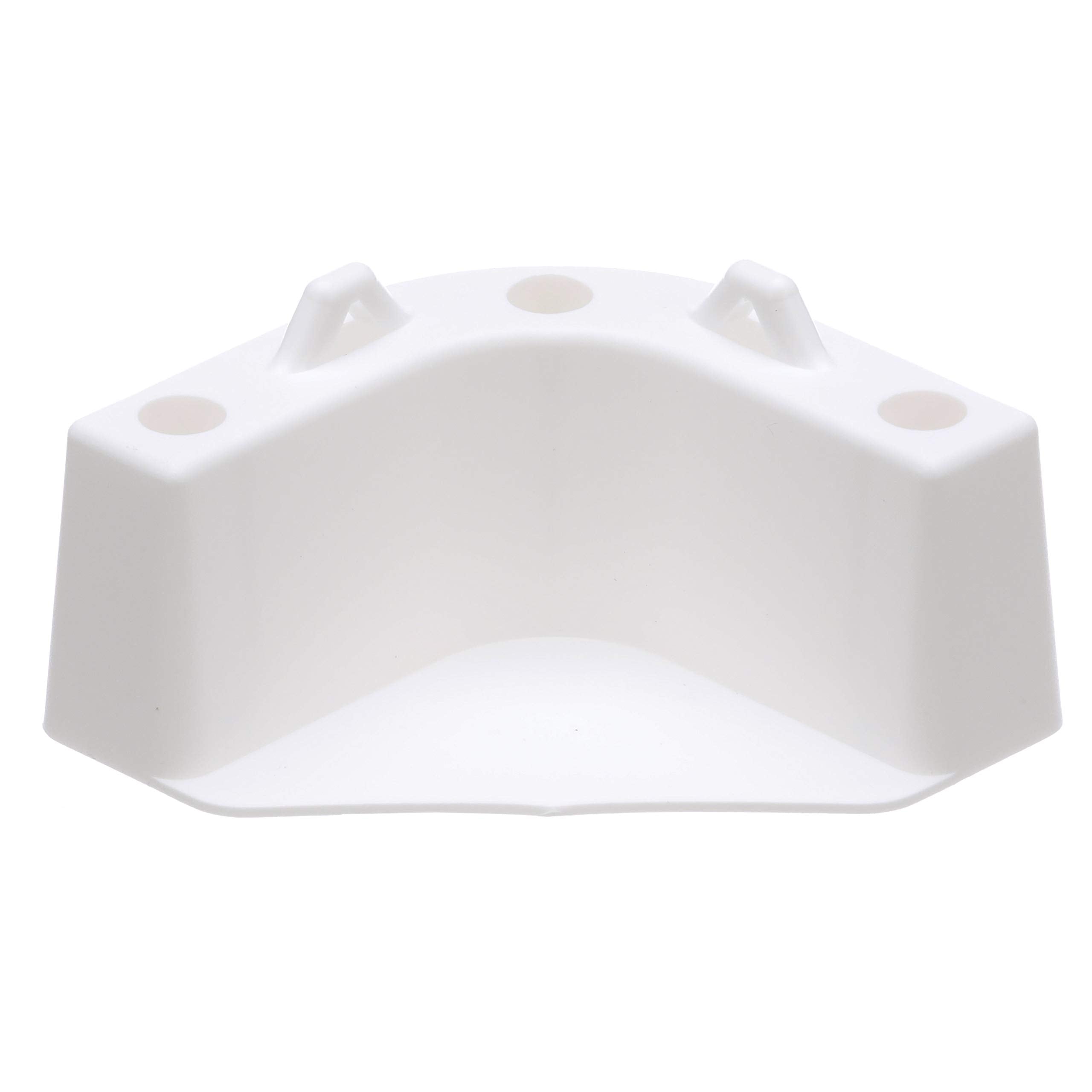 Attwood four corner base pieces distribute mounting tension for a secure fit.