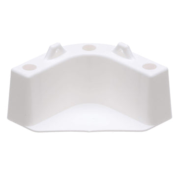 Attwood four corner base pieces distribute mounting tension for a secure fit.