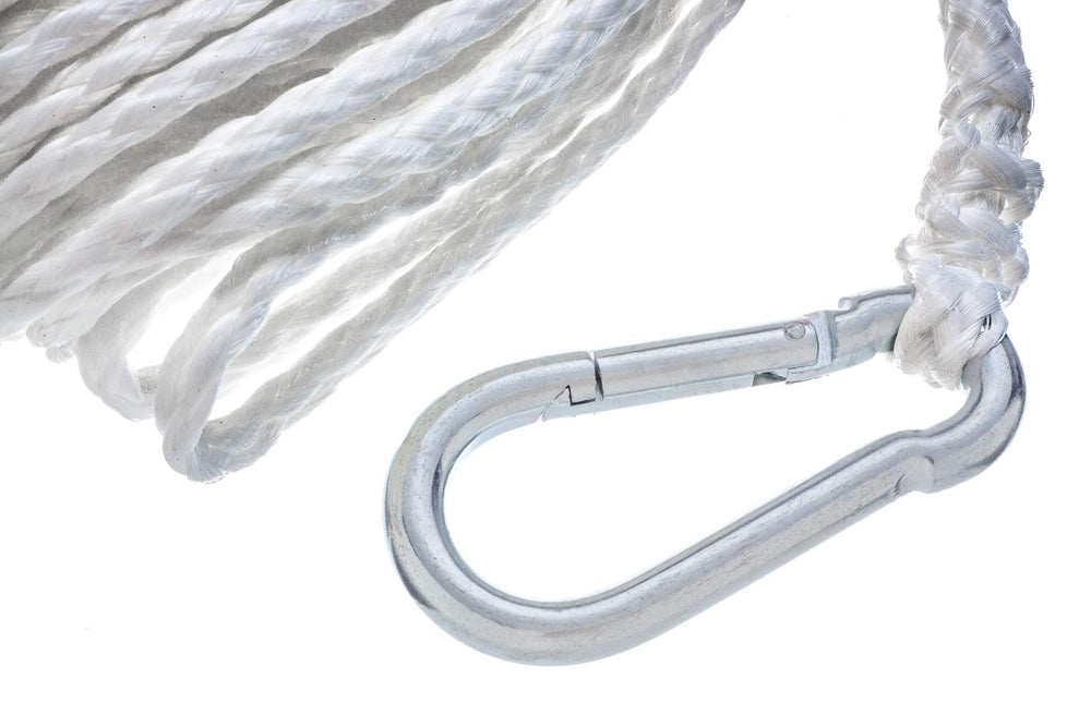 Attwood pre-spliced snap hook for quick attachment.