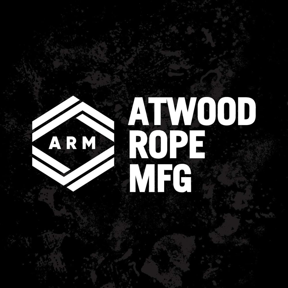 Atwood Rope MFG 1/4-inch knot-holding camping rope, versatile for DIY and survival.