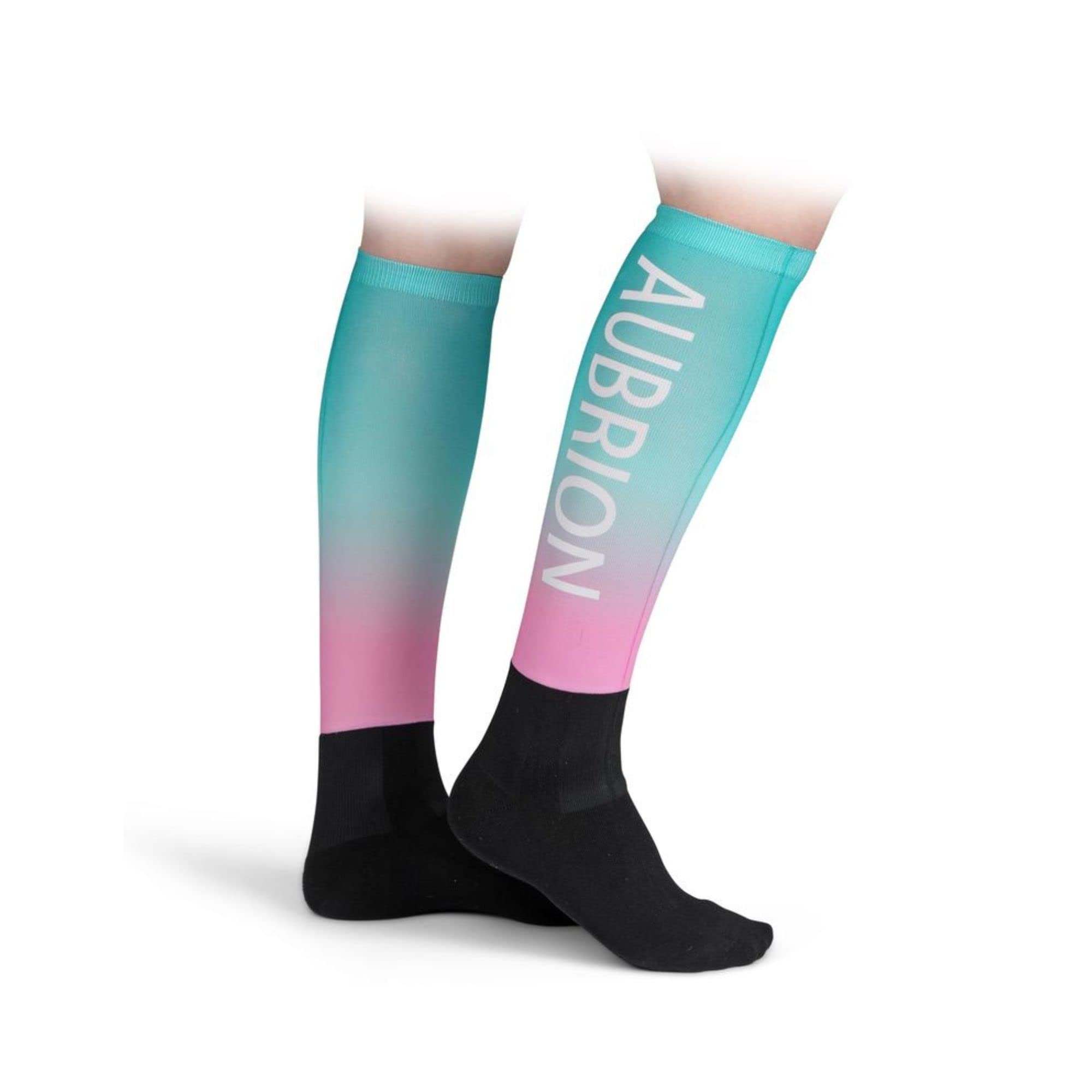 Aubrion Windermere Ladies Socks mint pink: breathable, cushioned, and supportive for daily wear.