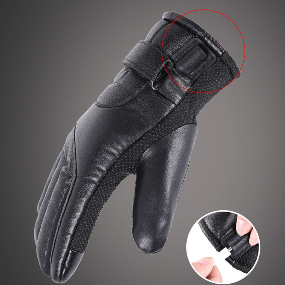 Aufmer heated gloves packaging indicating one pair included.