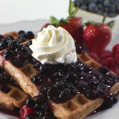 Augason Farms Freeze Dried Berries Kit cereal-boost shows easy breakfast topping.