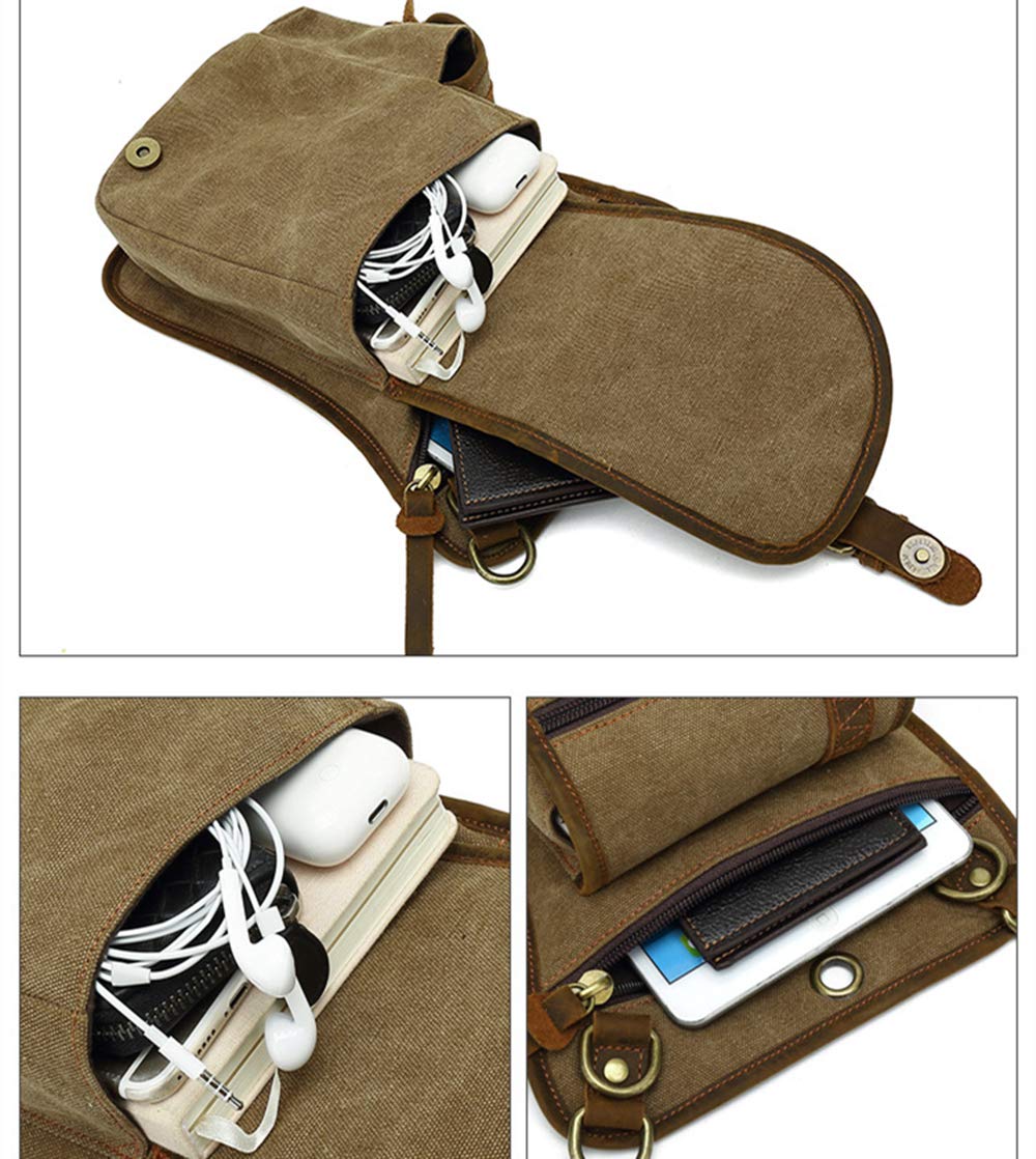 AUGU durable cotton canvas construction supports rugged outdoor use.