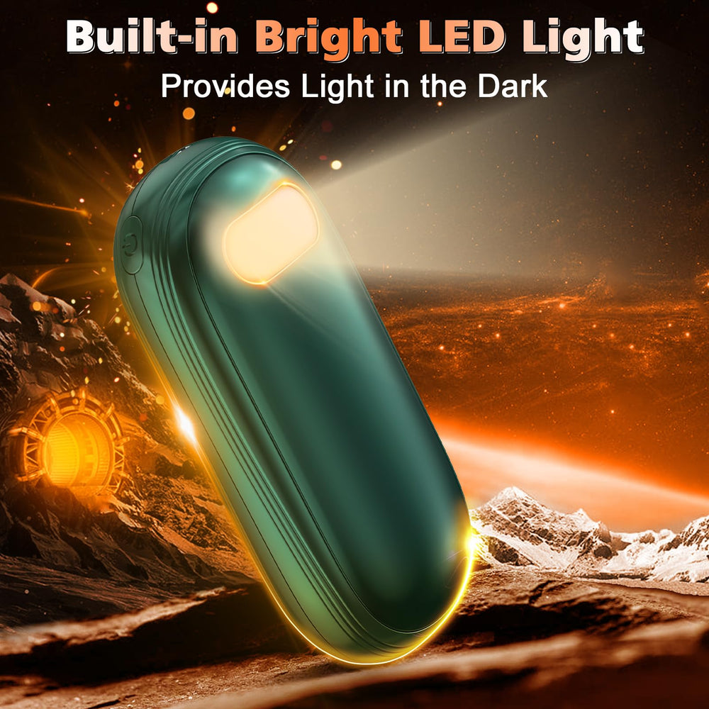 AUIIAH compact rechargeable hand warmers fit in pocket