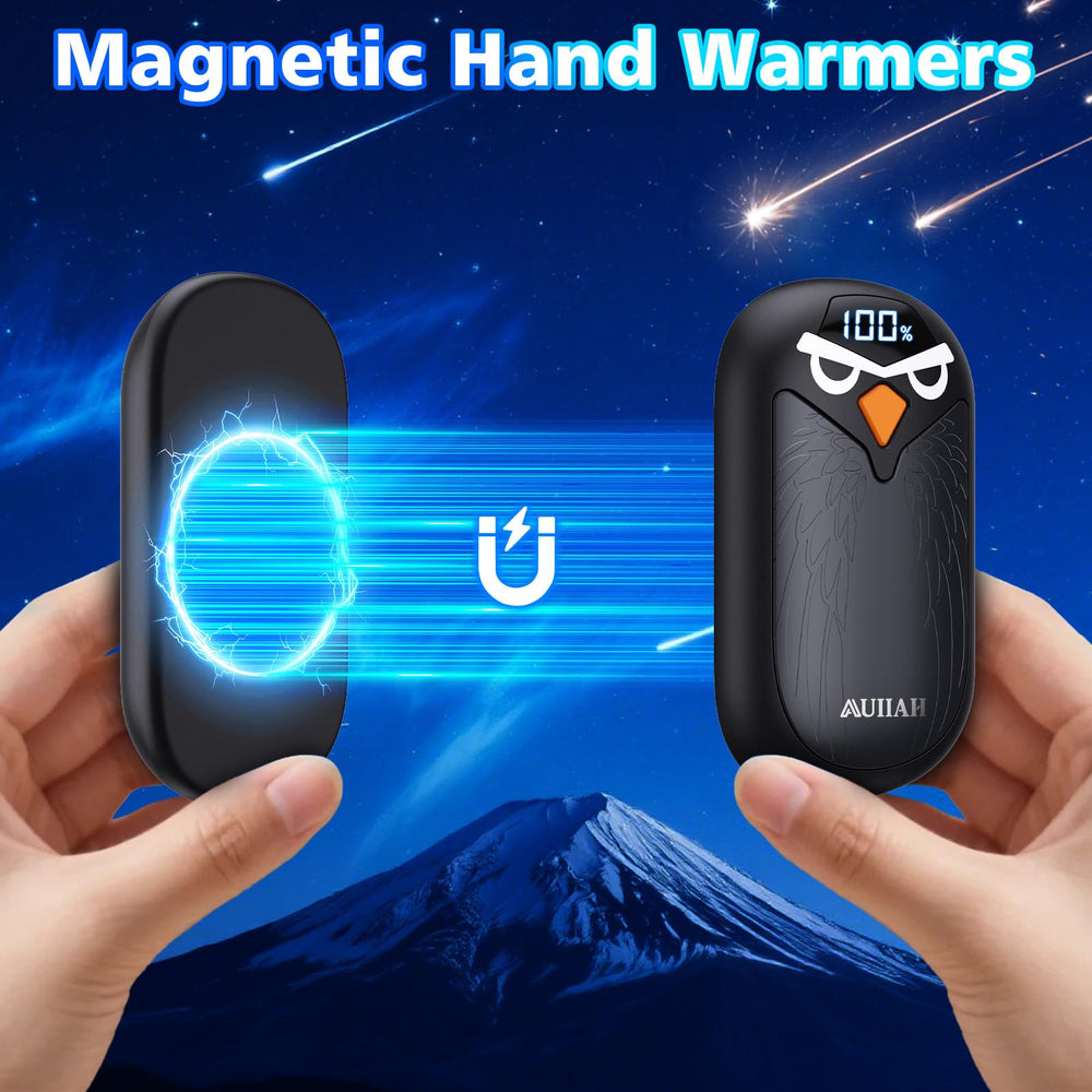 AUIIAH hand warmers in camping gear ready for outdoor use