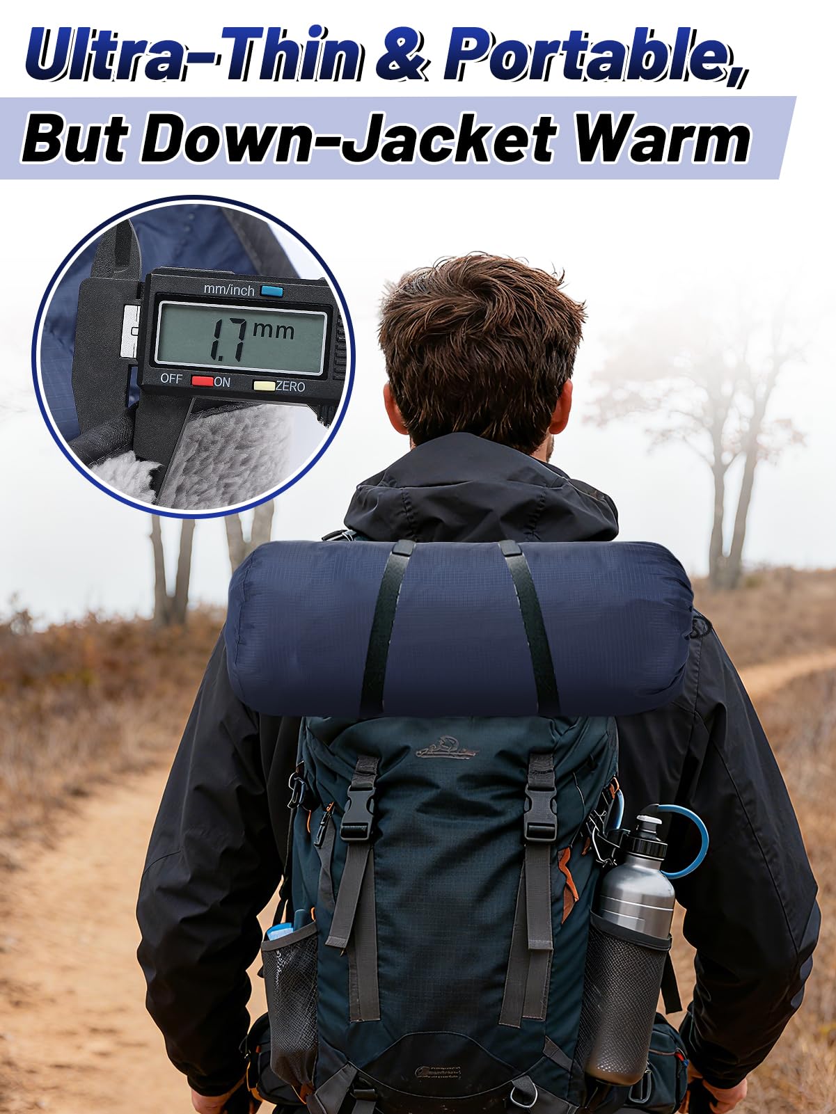 Aulock blanket folds compactly with carry bag for easy transport