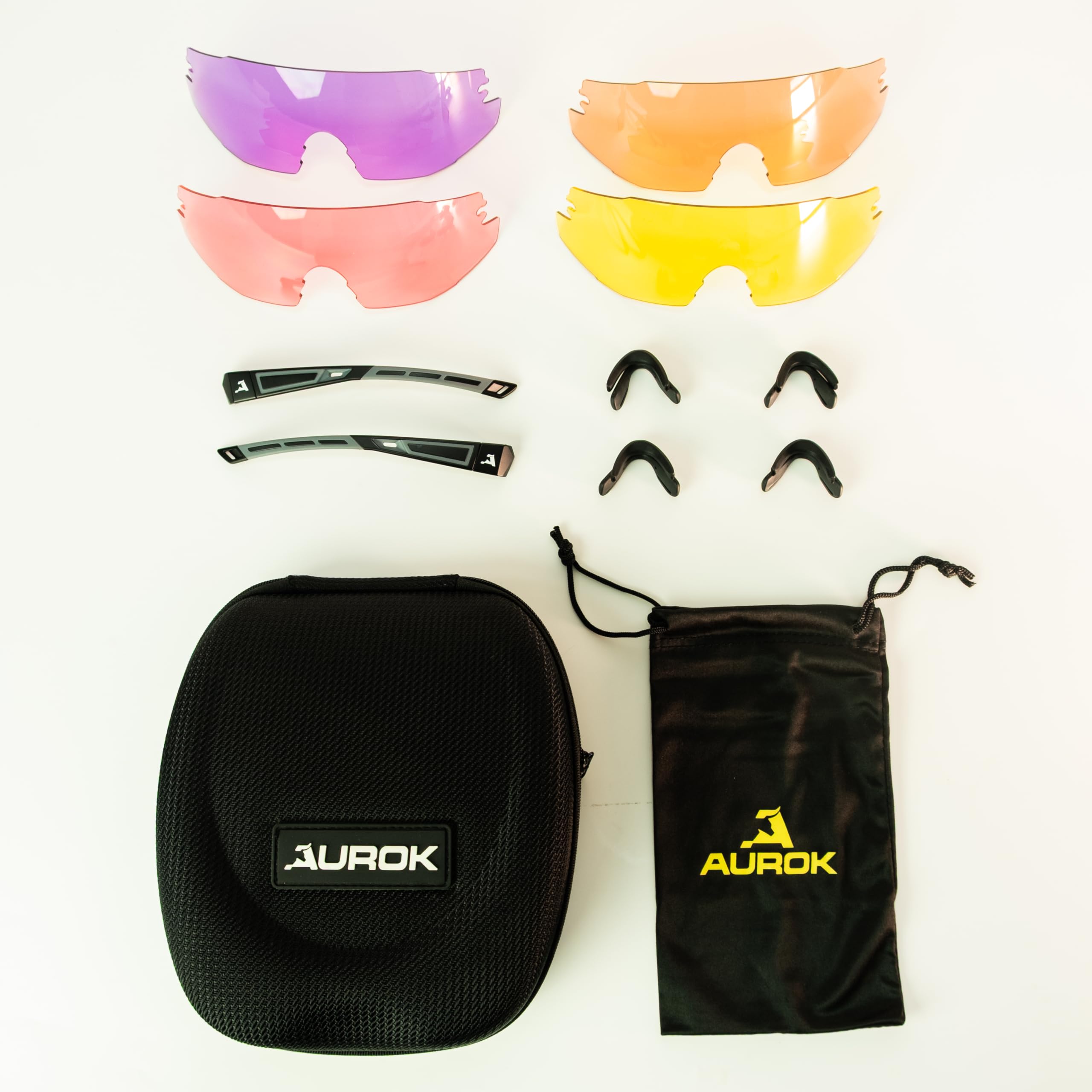 AUROK Trap protective glasses lightweight design for comfortable all-day wear