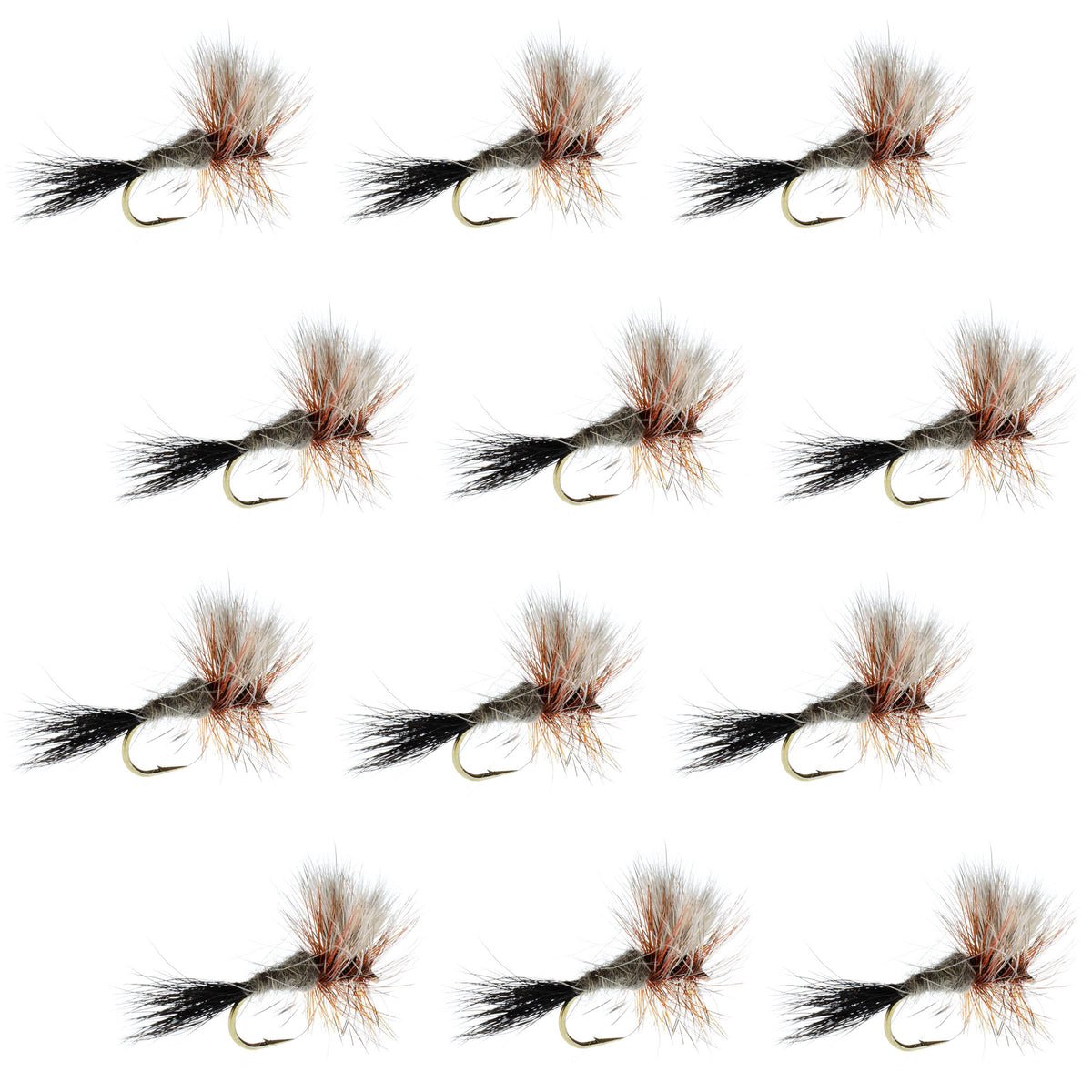 Ausable Wulff dry fly pattern size 14 - image 1