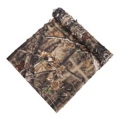 AUSCAMOTEK camo netting woodland camouflage print blends into natural cover.