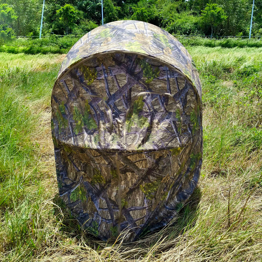 AUSCAMOTEK deer-turkey-predator-hunting-application supports versatile ground blind setups