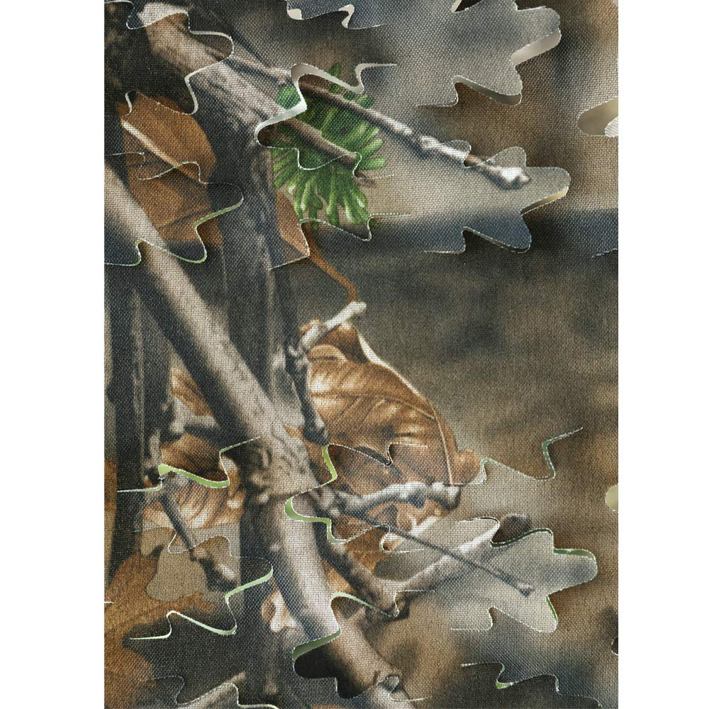 Auscamotek ground blind in natural blind pattern offers versatile concealment across terrains.
