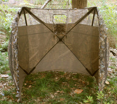 AUSCAMOTEK camo netting close-up shows realistic forest camouflage