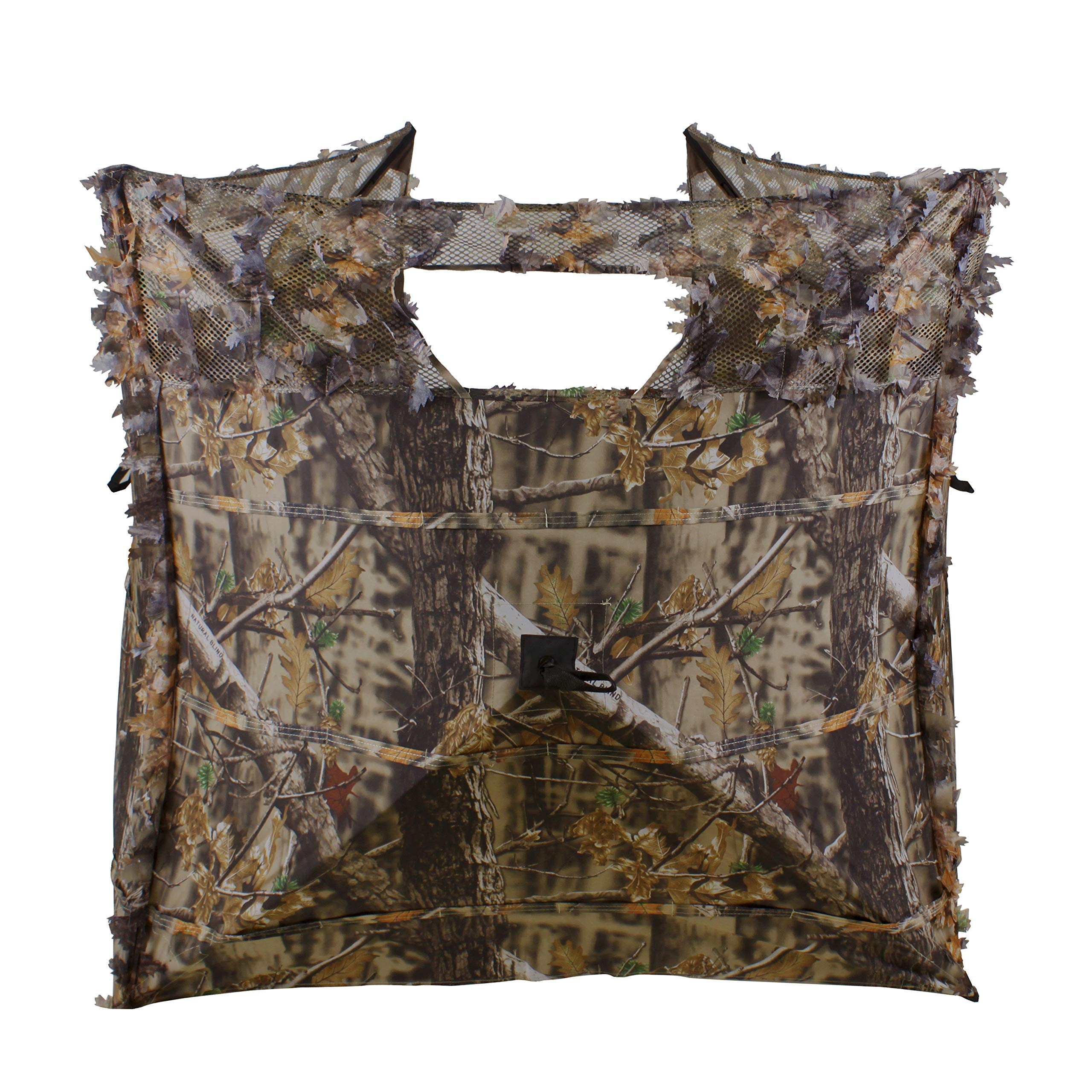 AUSCAMOTEK Leafy Hunting Blind pop-up setup for quick concealment
