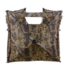 AUSCAMOTEK Leafy Hunting Blind pop-up setup for quick concealment