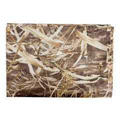 AUSCAMOTEK one-way see-through camouflage netting 5x10ft setup for stealthy hunting