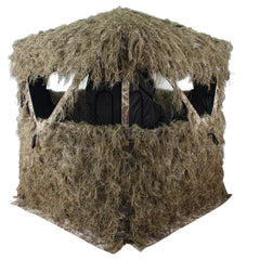 AUSCAMOTEK Scouter spacious base 55 by 55 inches supports two hunters comfortably