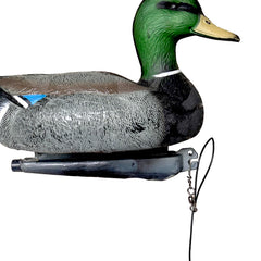 Auscamotek Texas-style decoy rig packaging shows quick setup and reliable attachments.