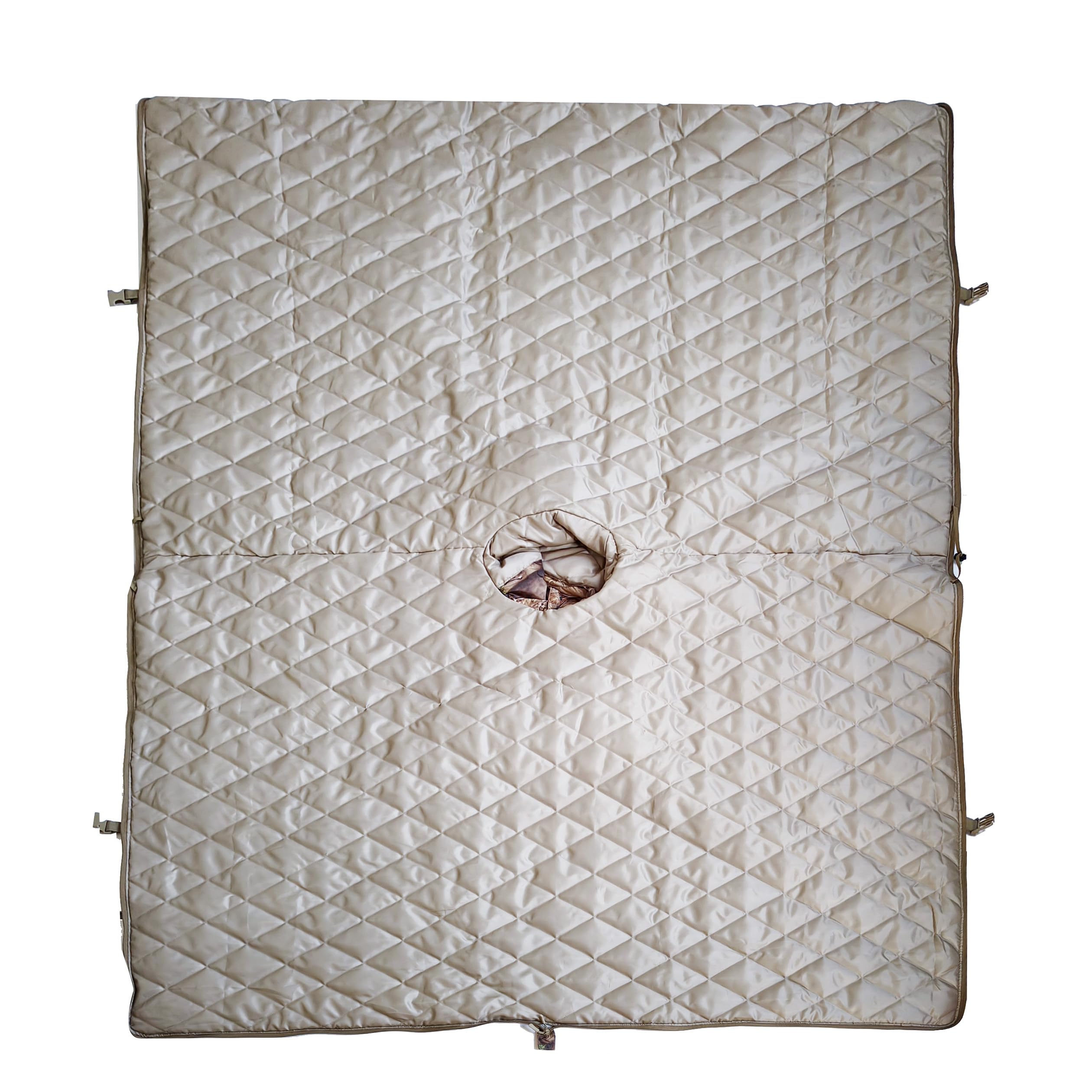 AUSCAMOTEK wearable blanket sleeping-bag mode offers flexible warmth.