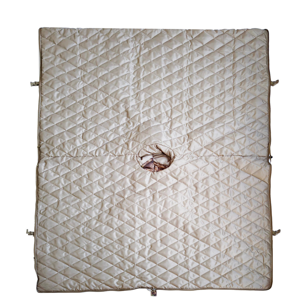 AUSCAMOTEK wearable blanket sleeping-bag mode offers flexible warmth.