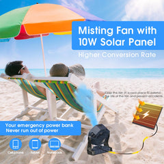 Ausic 10W solar panel demonstrates efficient charging for extended outdoor use