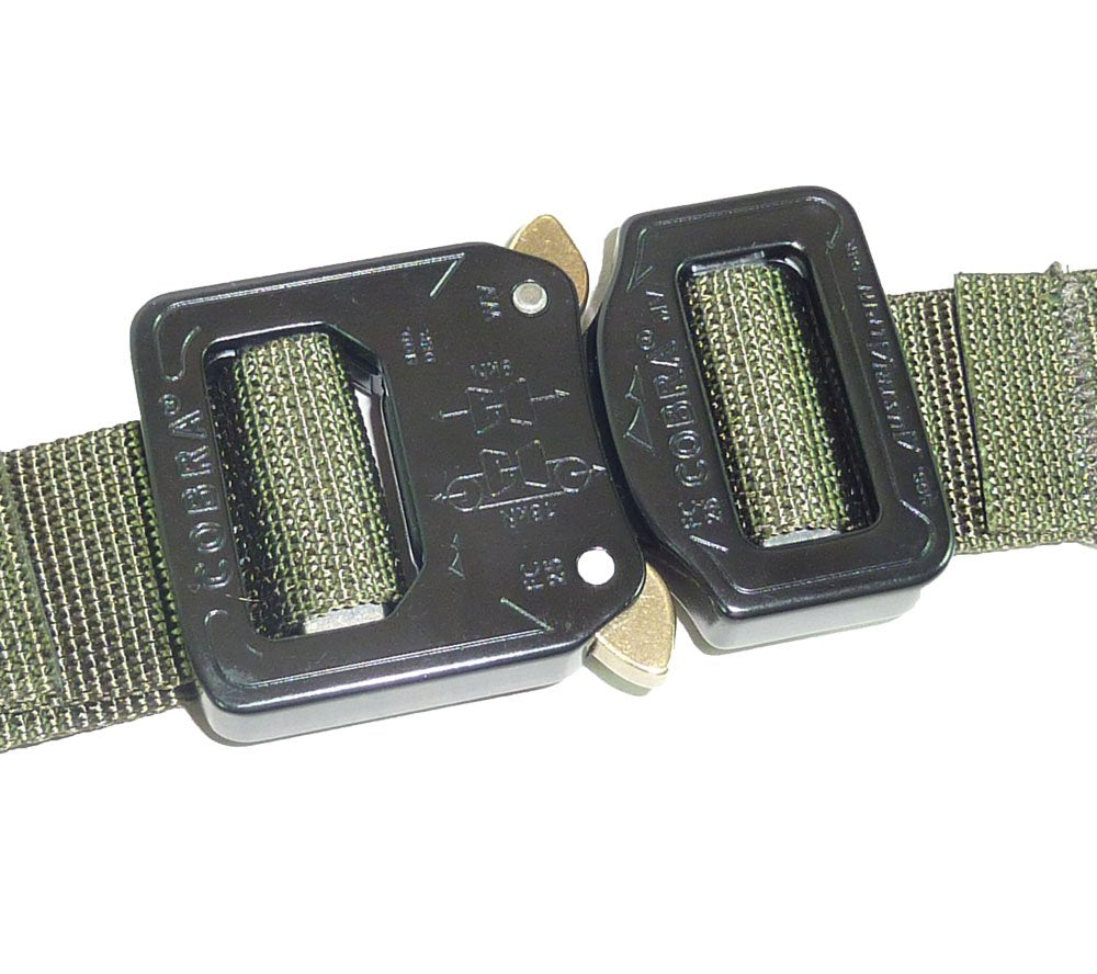 Austrialpin Cobra buckle dual-adjustable mechanism demonstrated for secure fit.