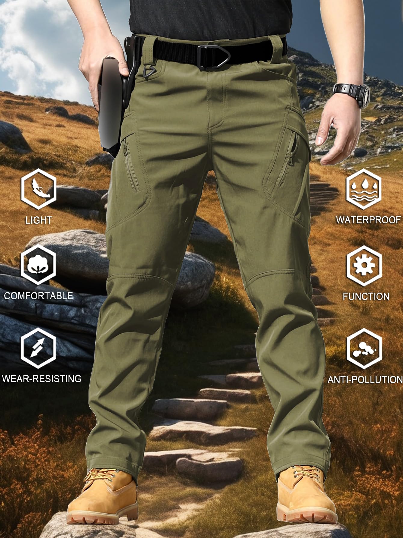 AUTIWITUA lightweight fabric closeup emphasizes comfortable all-day wear