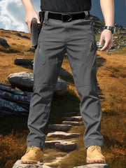 AUTIWITUA men's cargo pants side pocket detail for ample tool storage.