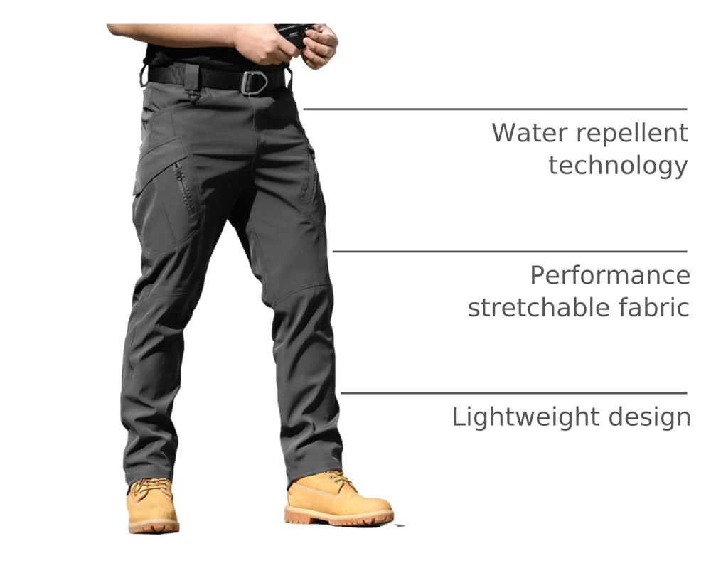 AUTIWITUA cargo pants with secure zipper pocket keeps valuables safe.