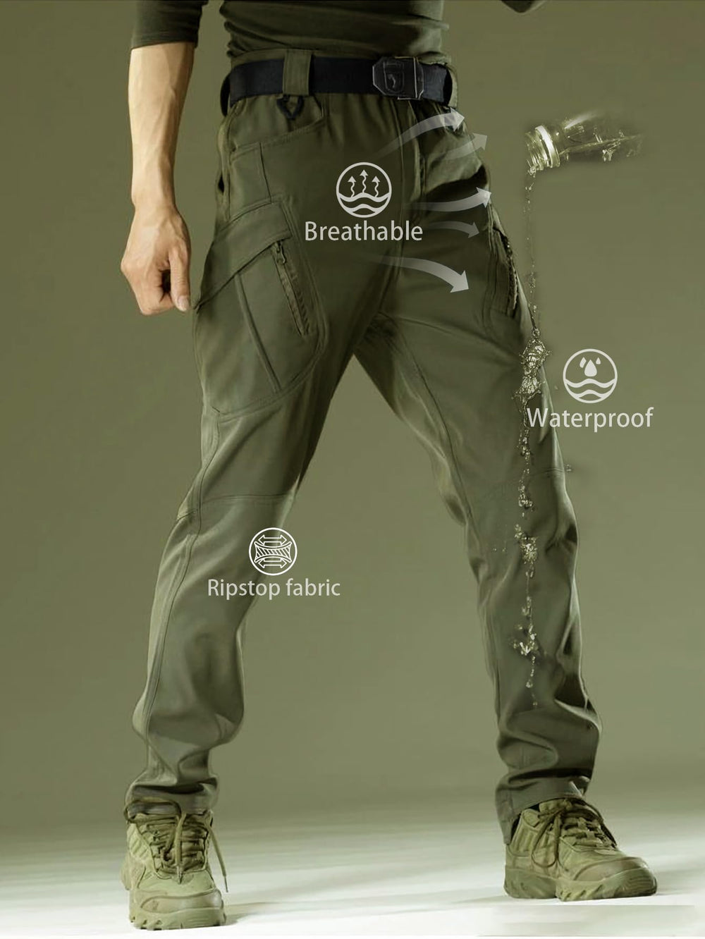 AUTIWITUA pants in outdoor setting ideal for hiking or camping