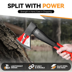 Auto Dynasty forged steel head provides durable wood splitting performance.