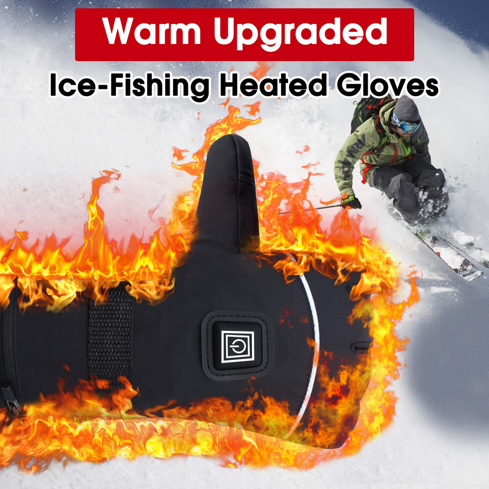 Autocastle heated gloves three-level heating helps customize warmth.